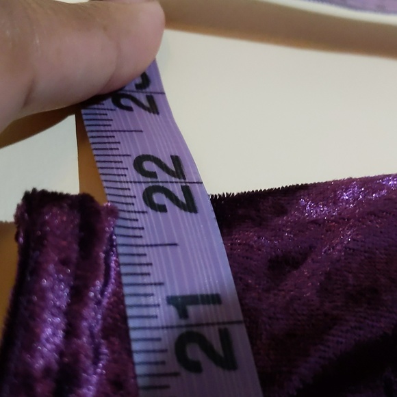 Rue+| Purple Velvet Tank Top - Picture 5 of 5